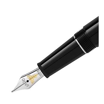 Amazon | Montblanc 118078 万年筆 ブラック 樹脂 マイスター